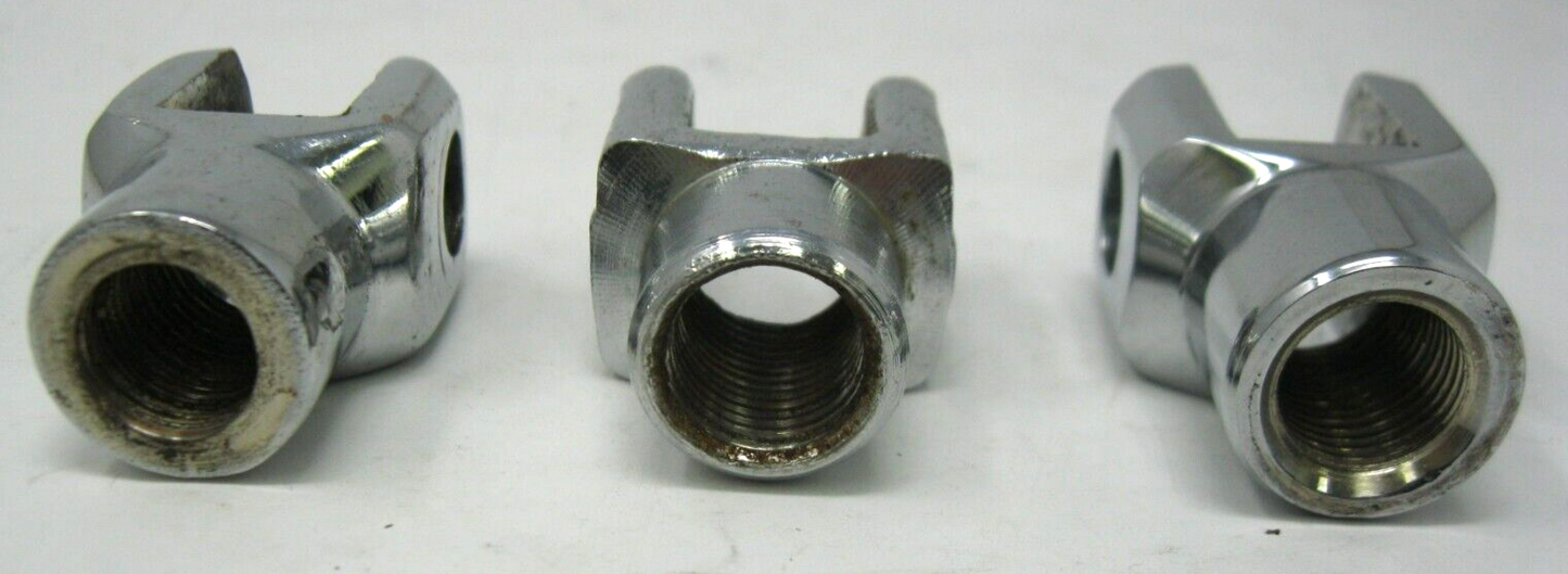 3 Unbranded Various Footpeg Clevis Mounts 1/2''- 20 Thread PFX1174