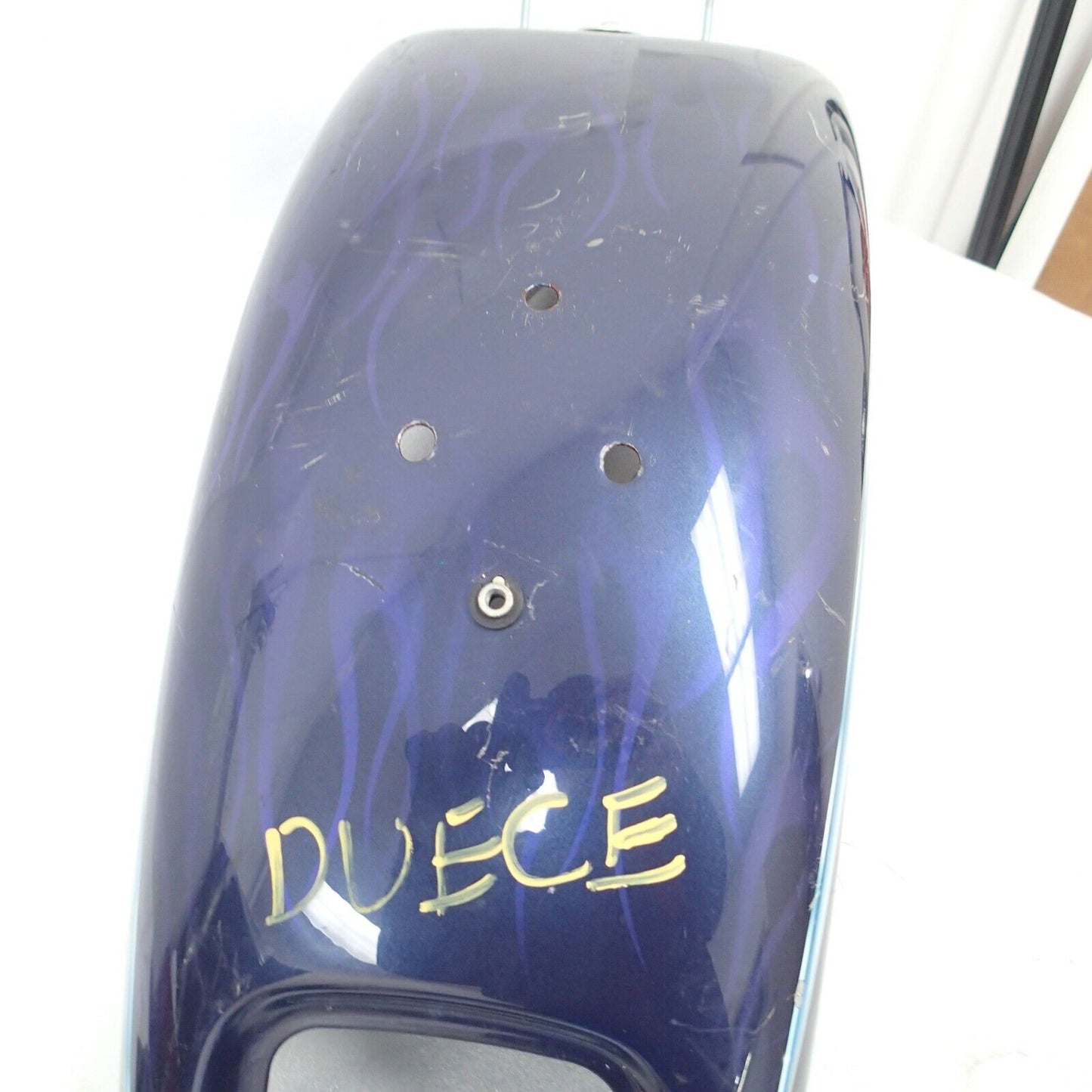 2003 Up Harley Davidson Softail Duce Rear Fender Used 59759-03BDR DUCE