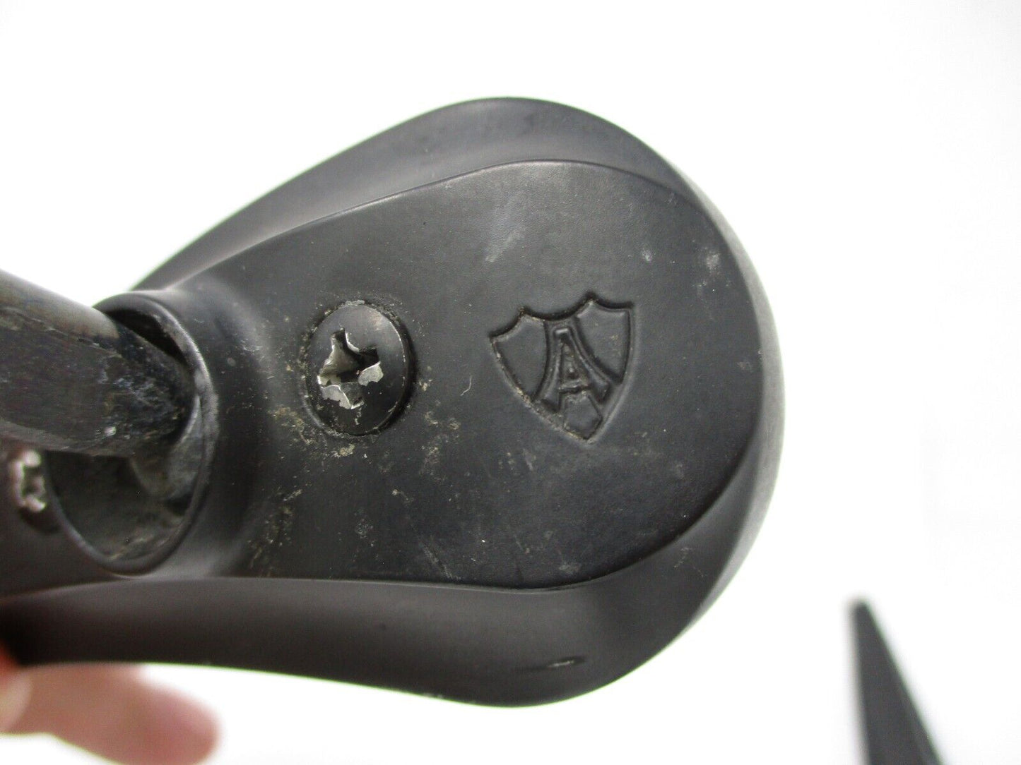 ARLEN NESS Micro Rad II Teardrop Black Mirror Right Left 0640-0489/ 0640-0490