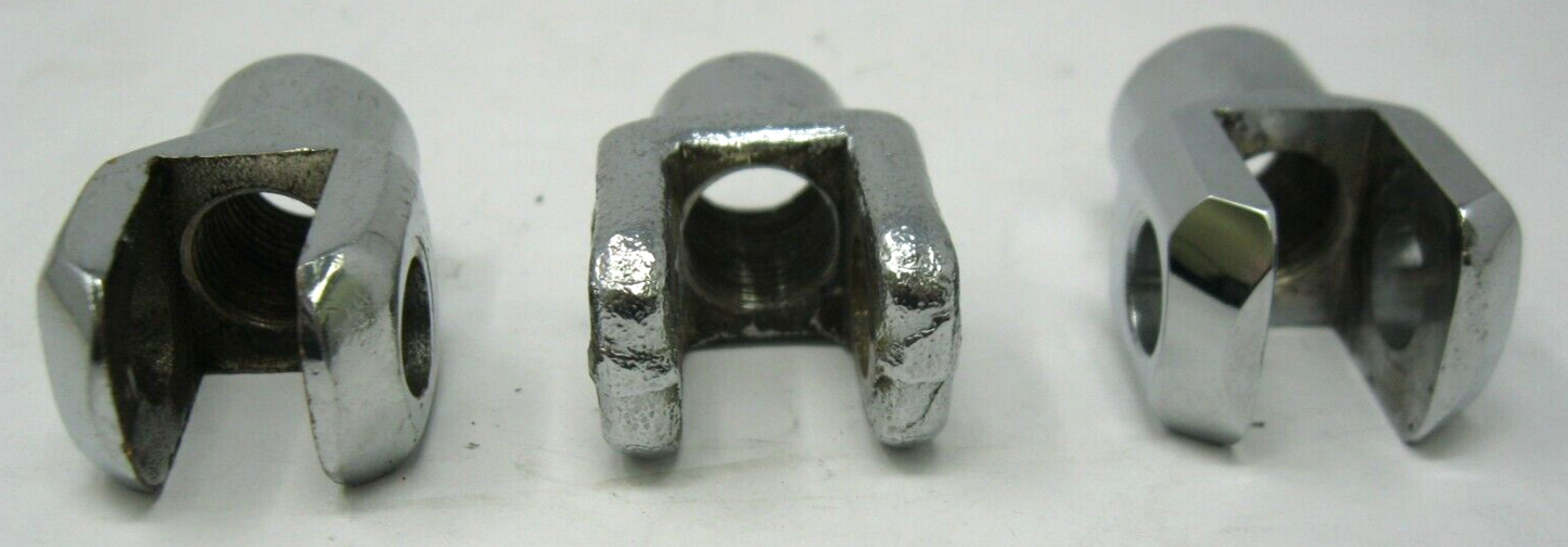 3 Unbranded Various Footpeg Clevis Mounts 1/2''- 20 Thread PFX1174