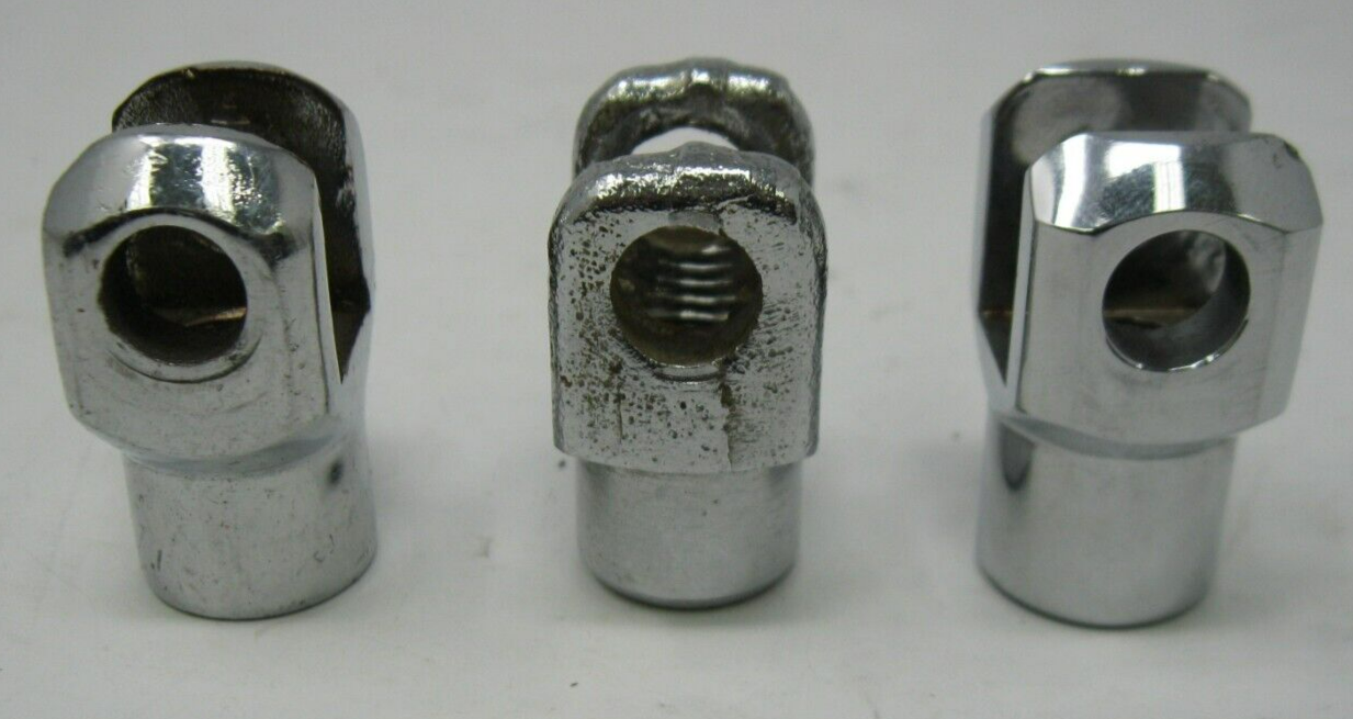 3 Unbranded Various Footpeg Clevis Mounts 1/2''- 20 Thread PFX1174