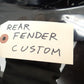 CUSTOME HARLEY Rear Fender BLACK (SEE VIDEO)
