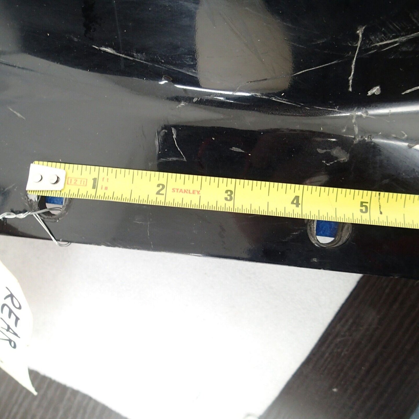 CUSTOME HARLEY Rear Fender BLACK (SEE VIDEO)