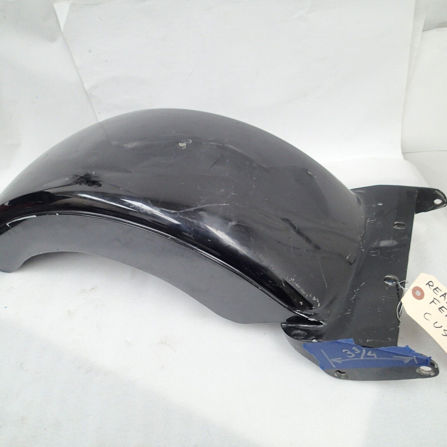 CUSTOME HARLEY Rear Fender BLACK (SEE VIDEO)