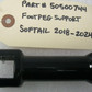 Harley-Davidson OEM 18-24 Passenger Foot Peg Support (SINGLE) 50500744