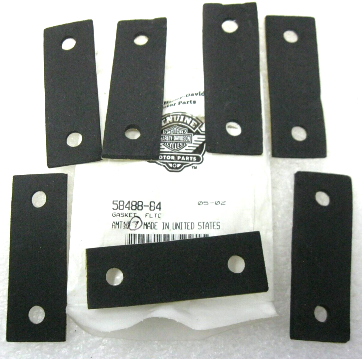 Harley-Davidson OEM 84-86 FLTC Fairing Mount Gaskets (7-Pack) 58488-84