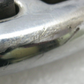 Aftermarket Unbranded Chrome & Rubber Male Mount Wing Style Foot Pegs