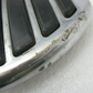 Aftermarket Unbranded Chrome & Rubber Male Mount Wing Style Foot Pegs