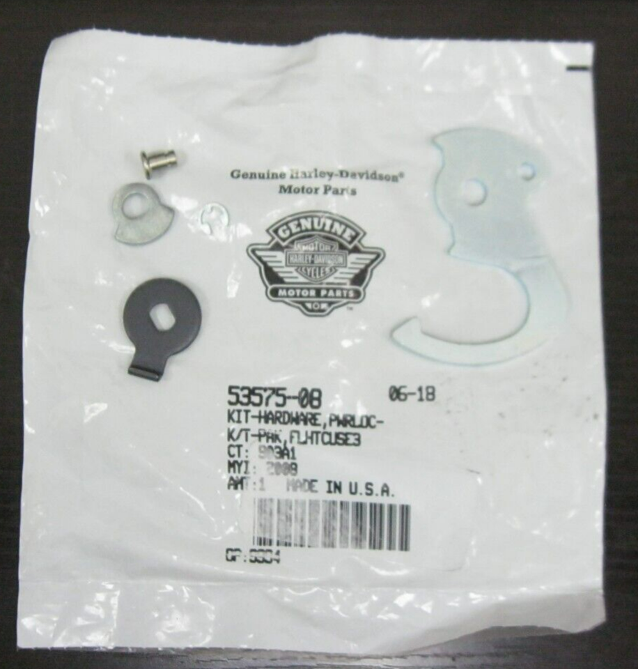 Harley-Davidson OEM 08-13 FLHTCUSE3 Tour-Pak Powerlock Hardware Kit 53575-08