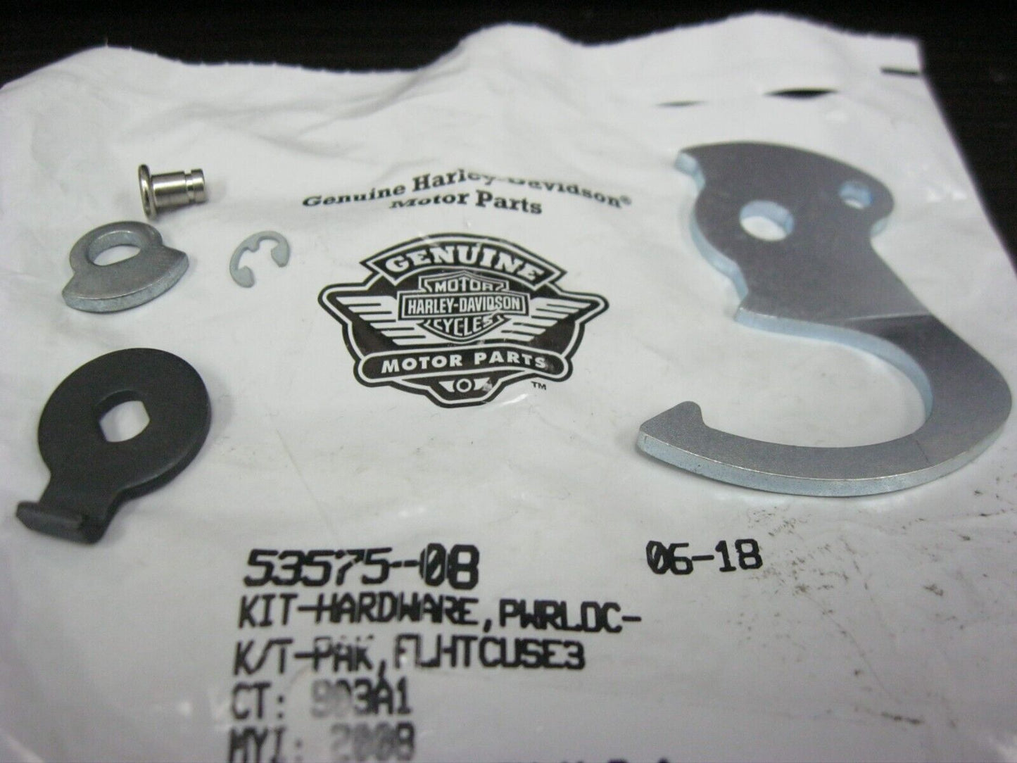 Harley-Davidson OEM 08-13 FLHTCUSE3 Tour-Pak Powerlock Hardware Kit 53575-08