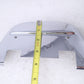 V.Twin 27-1599 Passenger Footboard Covers 86-17 FL Softail D-Shaped Chrome