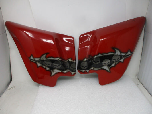 Left Right Cover 2000 Harley Electra Glide Ultra Classic EFI FLHTCUI skull