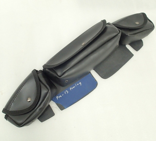 Windshield Bag Saddle 3 Pouch Pocket Fairing For Harley Touring FLHT FLHTC FLHX
