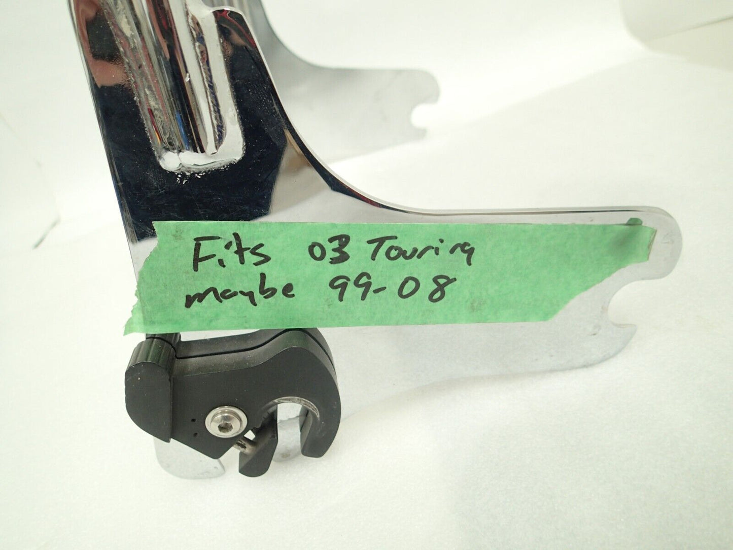 Harley Davidson 97-08 Touring Chrome Detachables Sissy Bar Upright Backrest