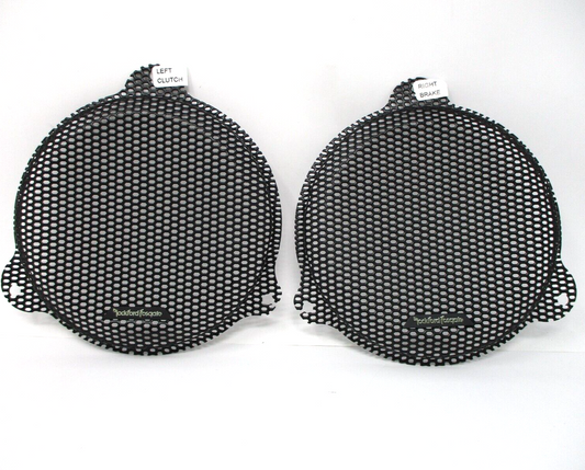 2014-23 HARLEY TOURING ROCKFORD FOSGATE METAL FRONT FAIRING SPEAKER COVER GRILLS