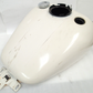HARLEY '11-'14 POLICE FLHP ROAD KIN GFUEL TANK BIRCH WHITE W/O DECAL 62060-08AV