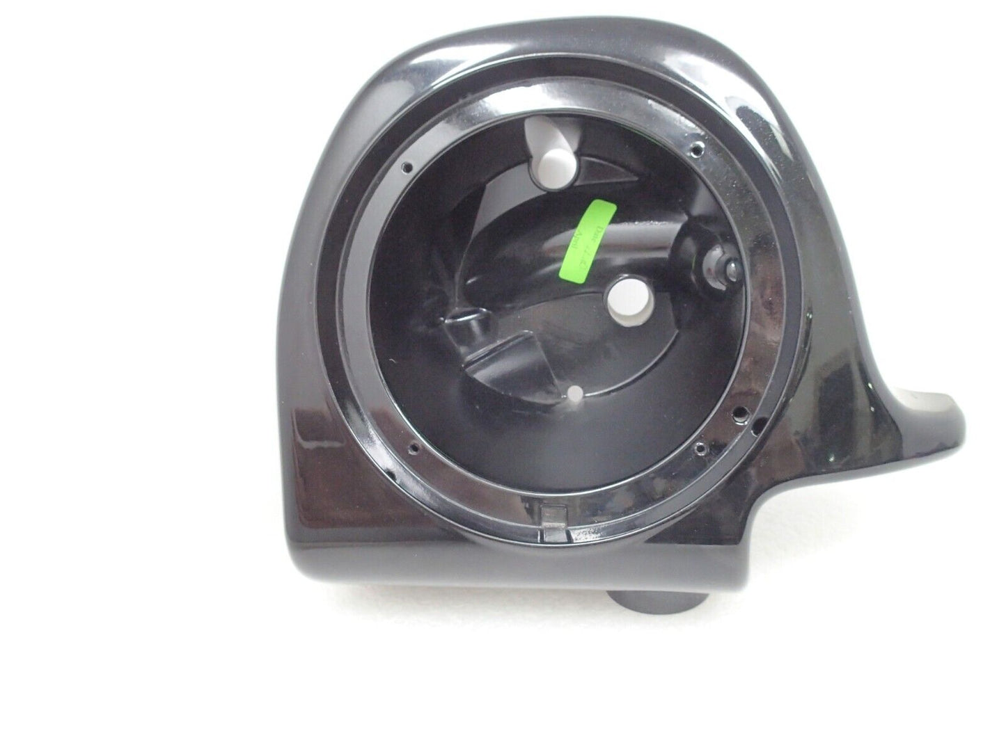 Harley Davidson 57410-11 LEFT Lower Fairing Speaker Box BLACK (scratches)