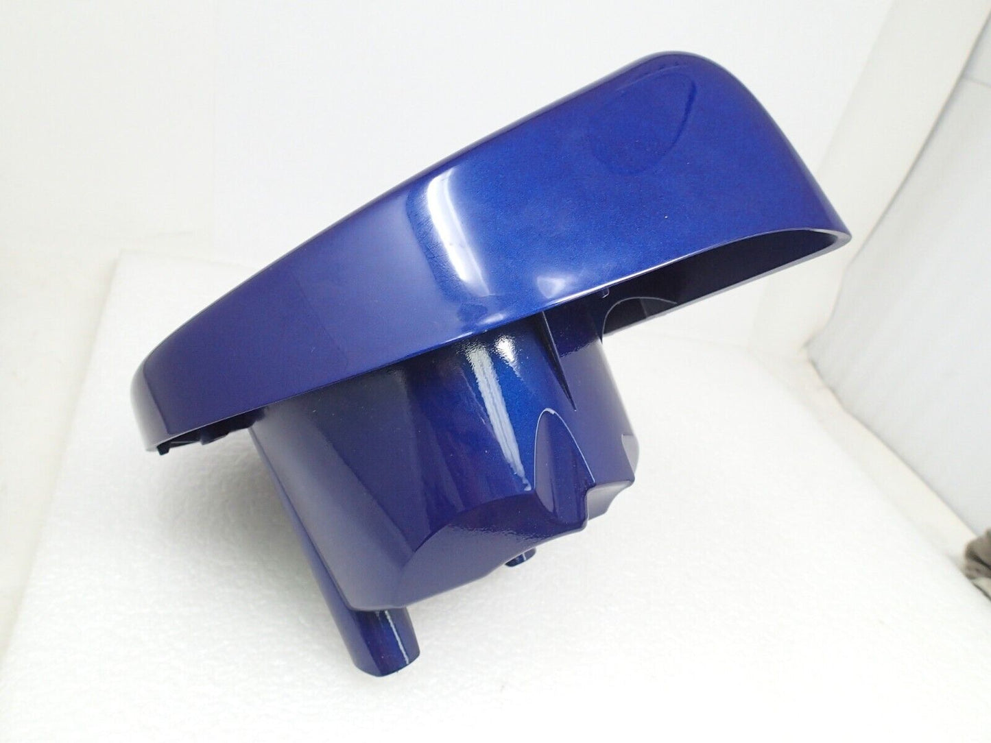 Harley Davidson 57410-11 LEFT Lower Fairing Speaker Box Flame Blue Pearl