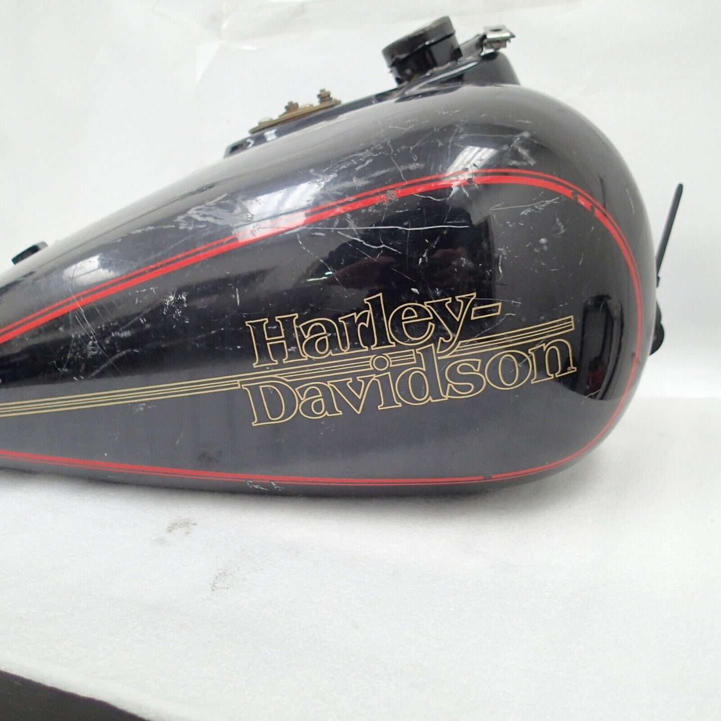 Harley Davidson FLTC Tour Glide Classic Gas FLHS Fuel Tank 61019-92 BLACK