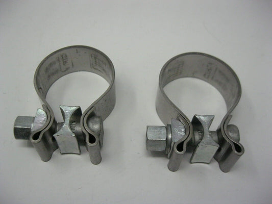 1.75" Diam. x 1" Wide Header Pipe to Muffler Clamps for Harley-Davidson 0027140