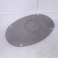 SINGLE  10"x6" Motorcycle Speaker Cover Steel Mesh Grill Harley Audio OVAL