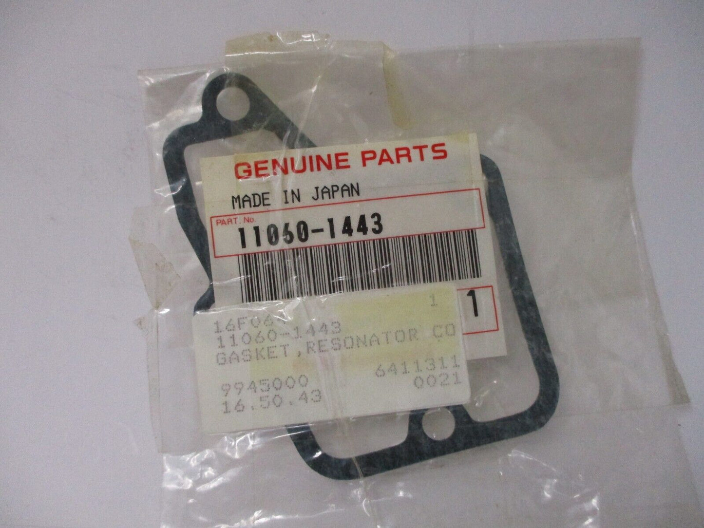 Kawasaki resonator cover gasket 110601443