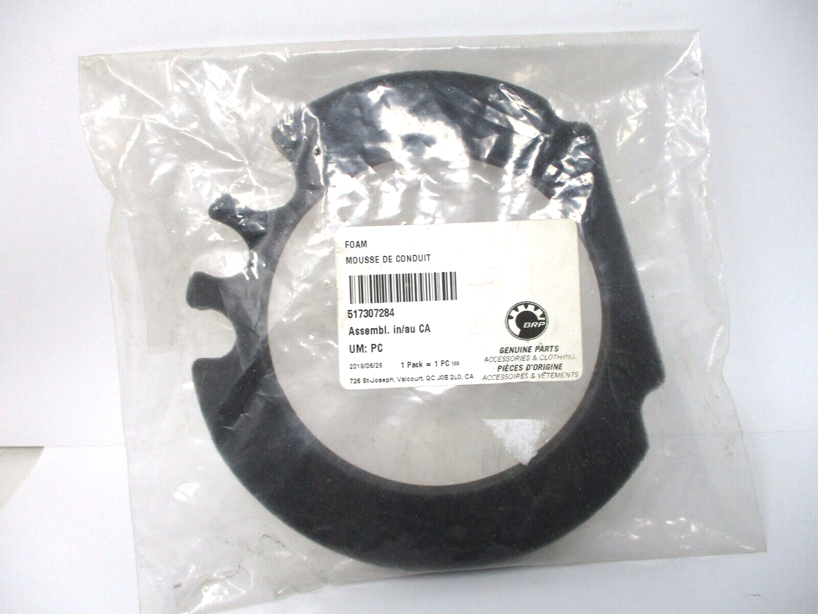 Ski-doo OEM foam new 517307284 Mouse De Conduit – Precision Frameworx