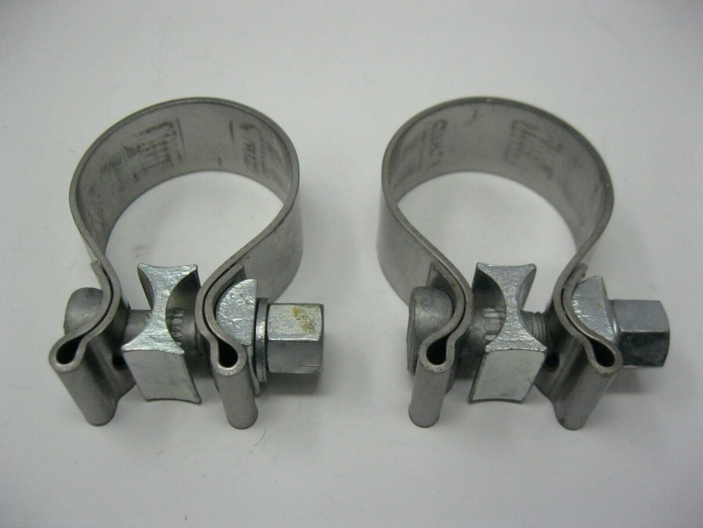 1.75" Diam. x 1" Wide Header Pipe to Muffler Clamps for Harley-Davidson 0027140