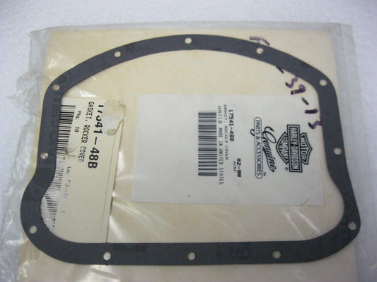 Harley-Davidson OEM 48-65 Panhead Rocker Cover Gaskets (PAIR) 17541-48B