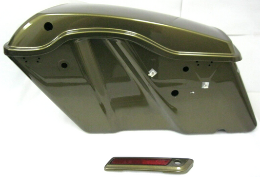 Harley-Davidson OEM 14 & Up Olive Green RIGHT Touring Saddlebag 90201060DZW