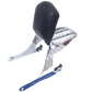 Harley Dyna Detach Sissy Bar Backrest Pad Luggage Rack 2006-2017