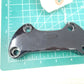 BLACK HANDLEBAR TOP CLAMP FOR HARLEY DAVIDSON MODEL 1" inch