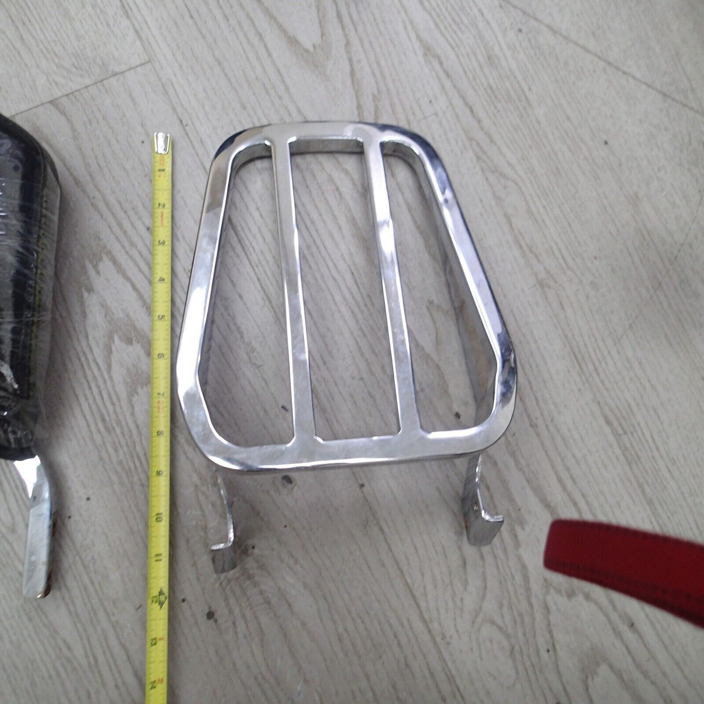 Harley Dyna Detach Sissy Bar Backrest Pad Luggage Rack 2006-2017