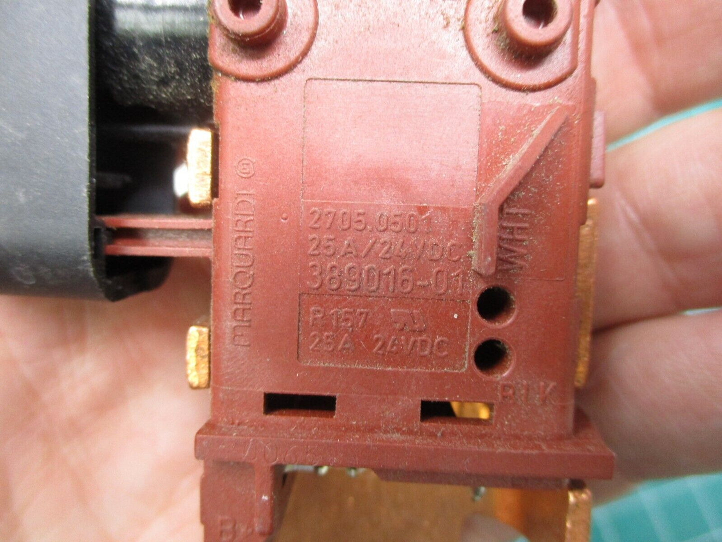 Dewalt MARQUARDT 2705.0501 25A/24VDC Switch 389016-01 R157 25A 24VDC