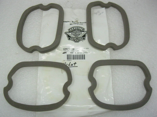 Harley-Davidson OEM FLT/FXR/FLS/FLT/XL Tail Lamp Gasket 91-99  (4 lot)  68027-90