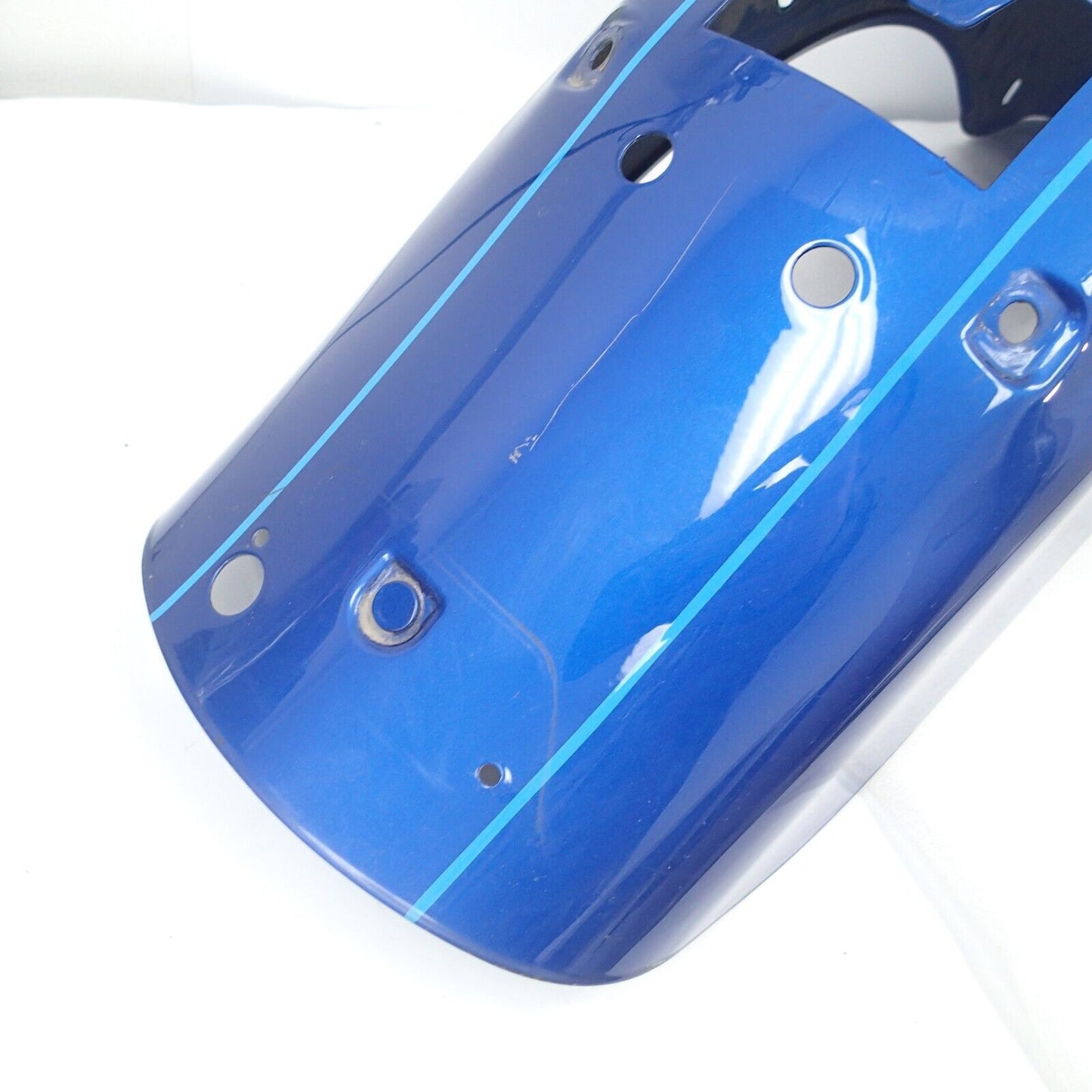 2010 Harley Touring FLHTCU Electra Glide Rear Fender Flame Blue Pearl 59579-09CW
