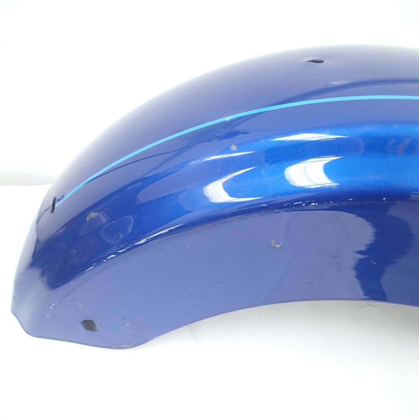 2010 Harley Touring FLHTCU Electra Glide Rear Fender Flame Blue Pearl 59579-09CW