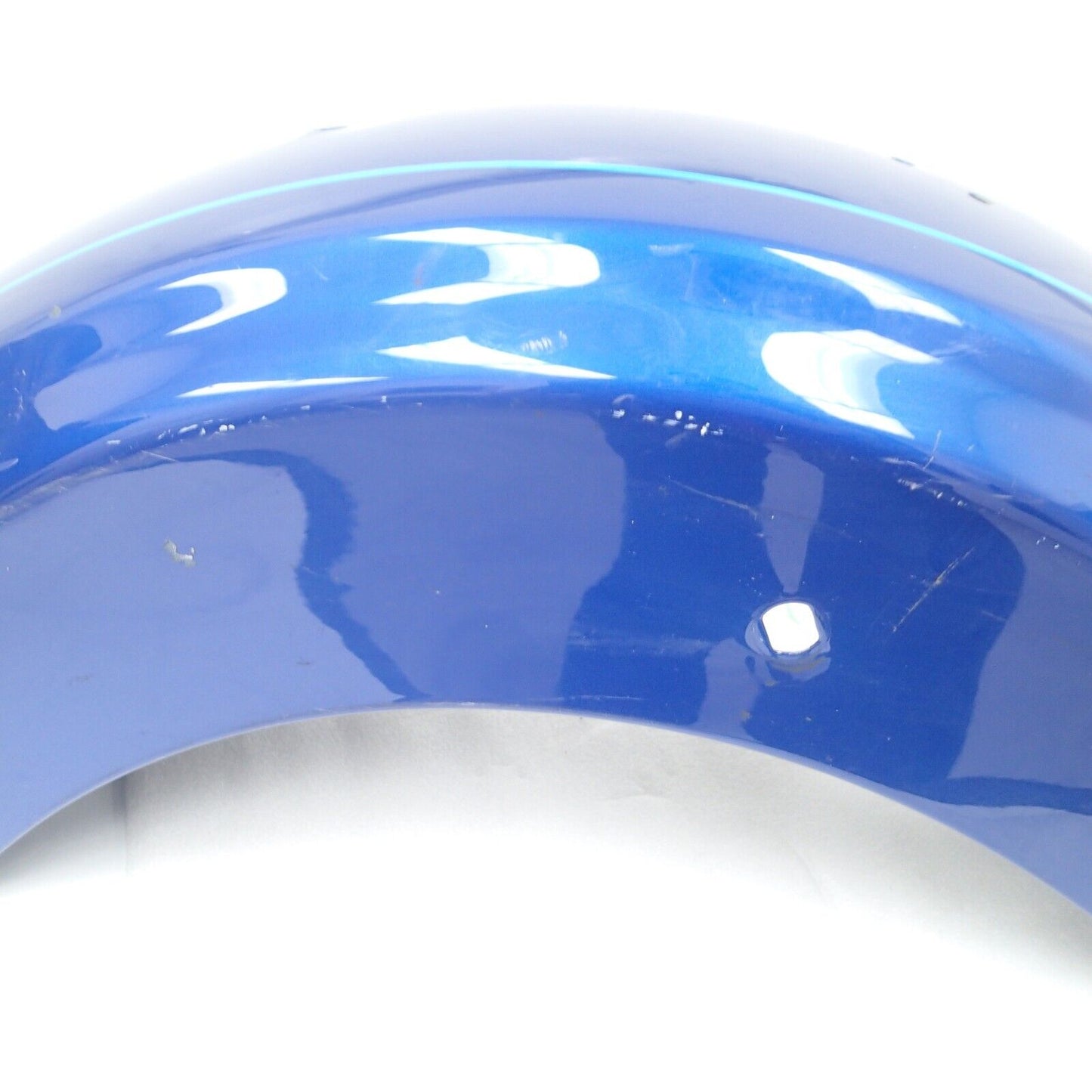 2010 Harley Touring FLHTCU Electra Glide Rear Fender Flame Blue Pearl 59579-09CW