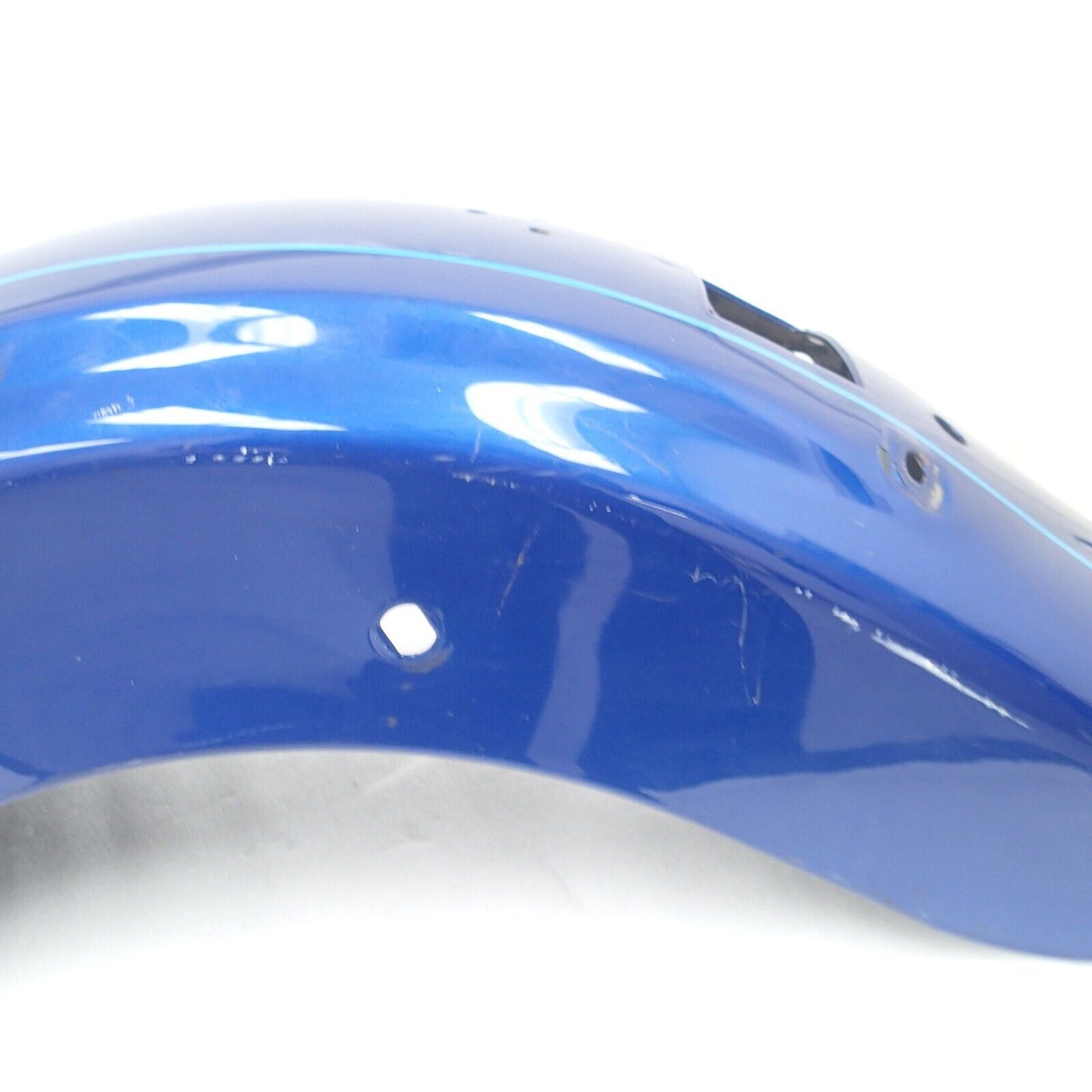 2010 Harley Touring FLHTCU Electra Glide Rear Fender Flame Blue Pearl 59579-09CW