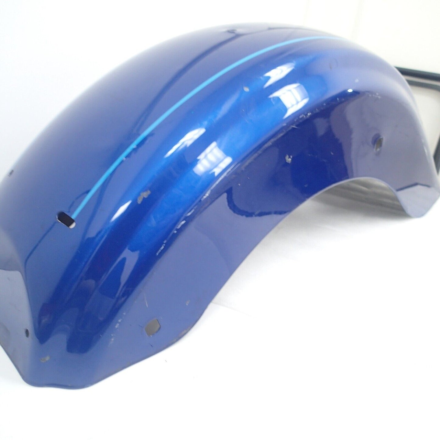 2010 Harley Touring FLHTCU Electra Glide Rear Fender Flame Blue Pearl 59579-09CW
