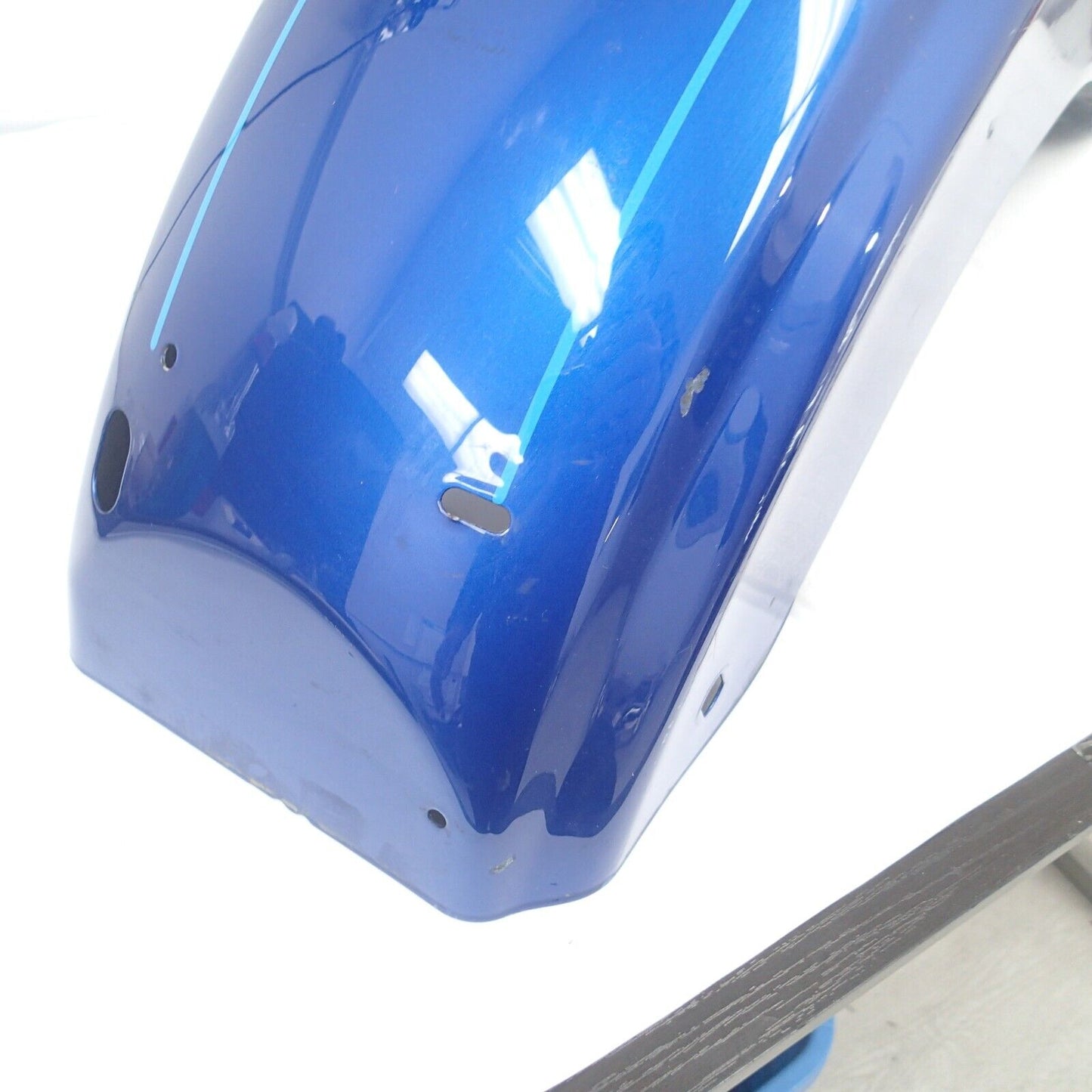 2010 Harley Touring FLHTCU Electra Glide Rear Fender Flame Blue Pearl 59579-09CW