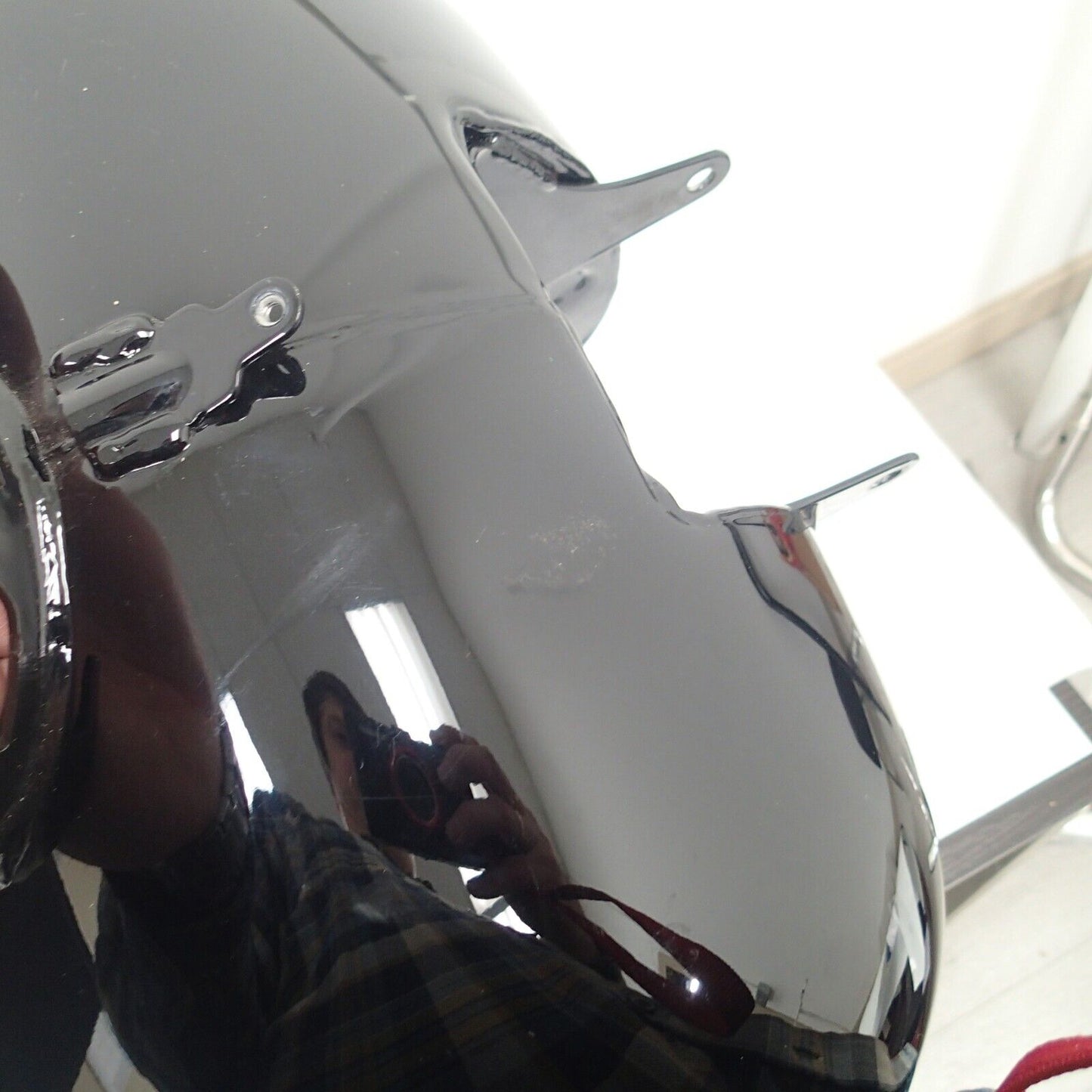 2013 Harley Street Glide FLHX Fuel Gas Tank VIVID BLACK 61351-11DH (Small DENT)
