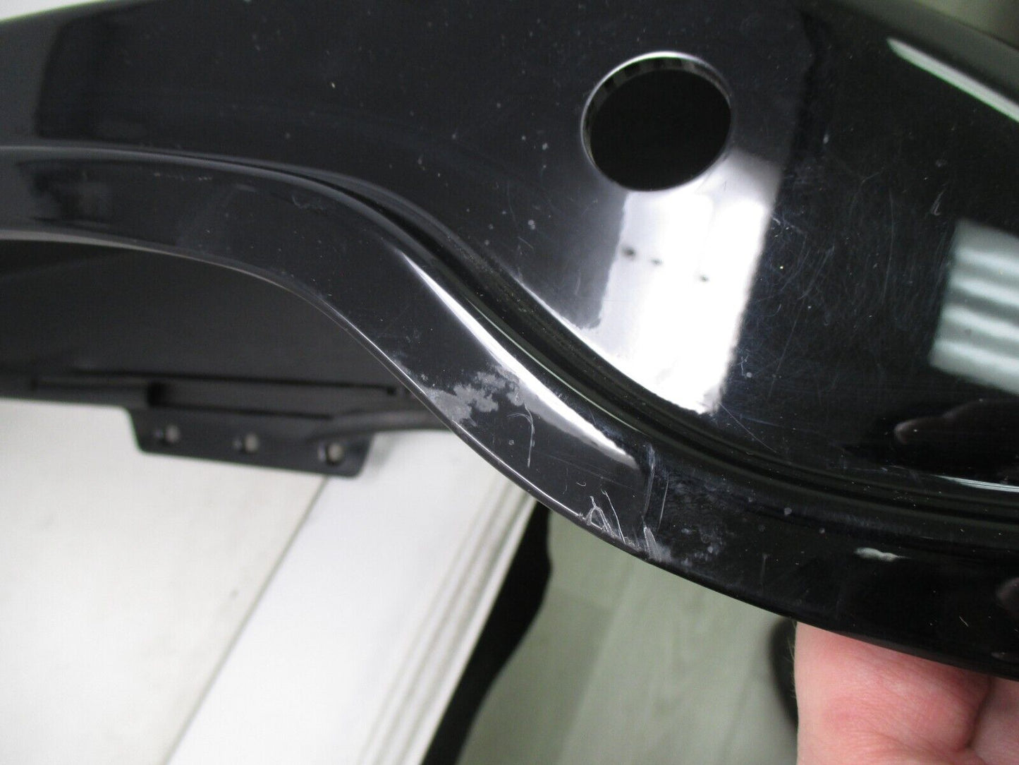 Harley Davidson OEM '14 - Later LH Vivid Black Saddlebag Lid 90200413