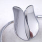 Arlen Ness Micro Die-Cast Upswept Mirror, Right, Left Chrome (13-049)