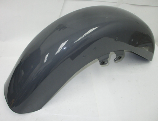 GRAY Vivid Black Front Fender Harley Touring Street Road Glide 2014-2023 2021