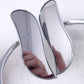 Arlen Ness Micro Die-Cast Upswept Mirror, Right, Left Chrome (13-049)