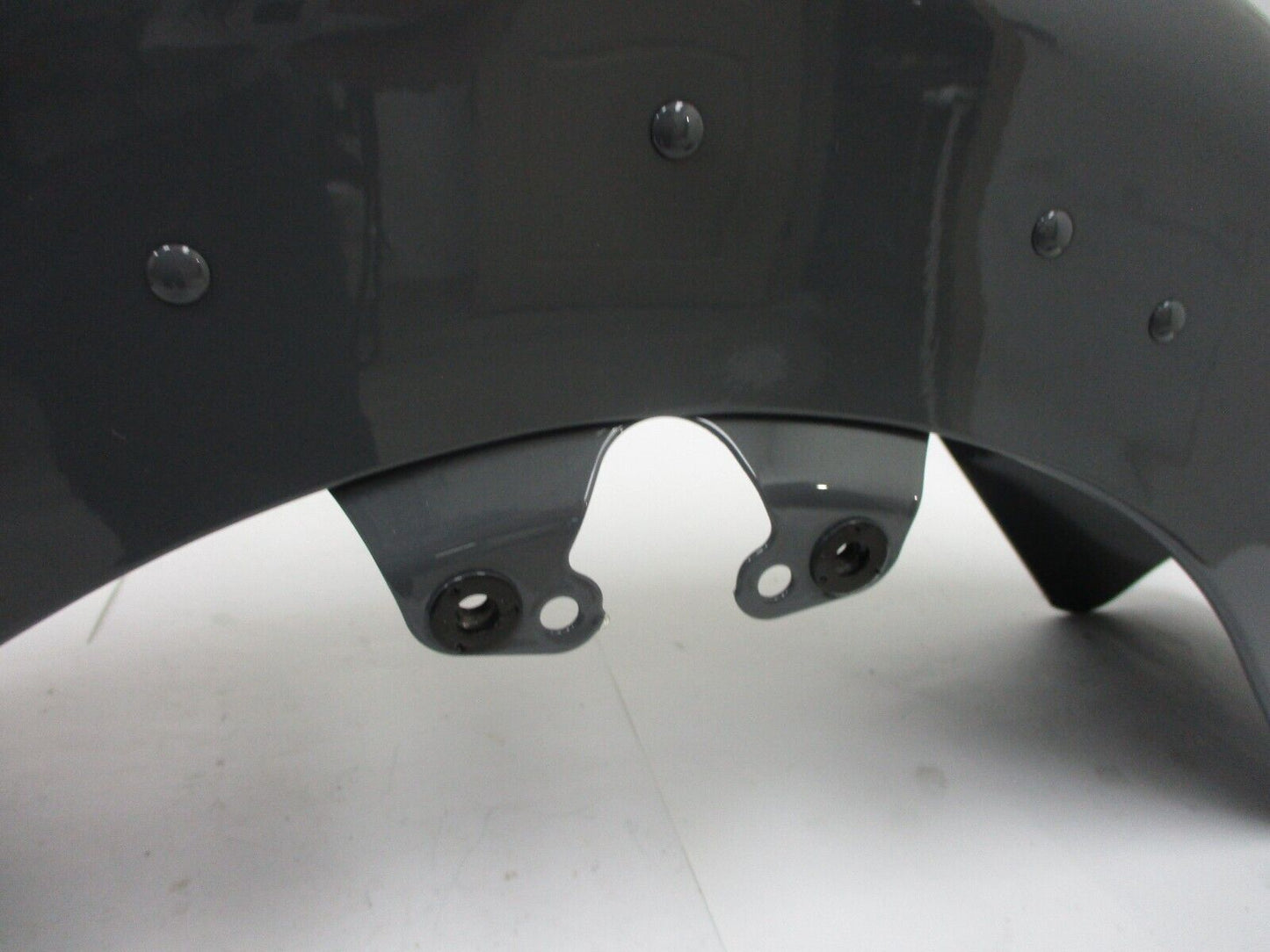GRAY Vivid Black Front Fender Harley Touring Street Road Glide 2014-2023 2021