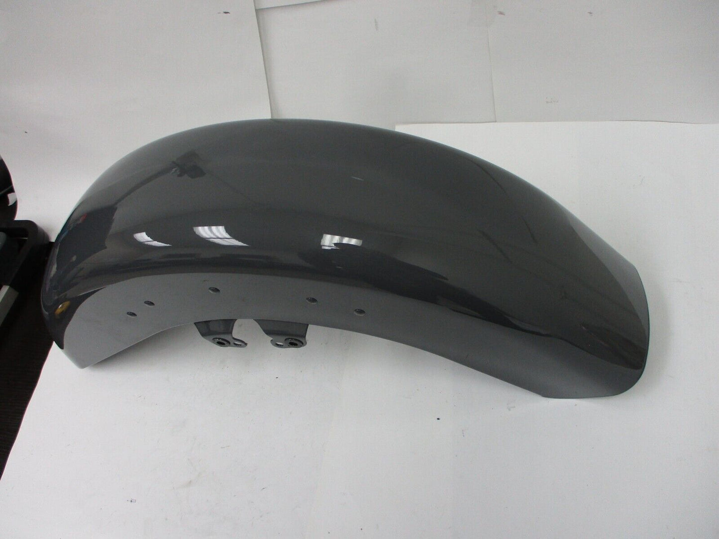 GRAY Vivid Black Front Fender Harley Touring Street Road Glide 2014-2023 2021