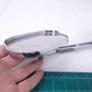 Kuryakyn 1428 Chrome Magnum Small Flat Glass Mirror LEFT SIDE ONLY - USED