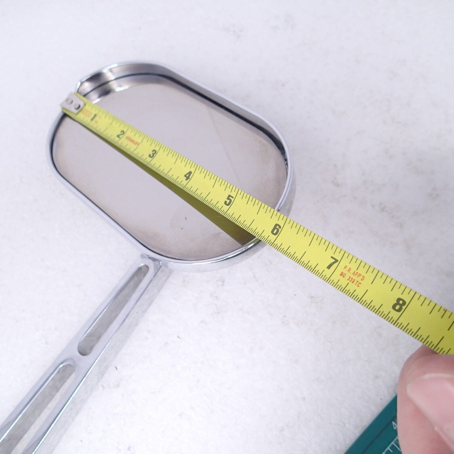 Kuryakyn 1428 Chrome Magnum Small Flat Glass Mirror LEFT SIDE ONLY - USED